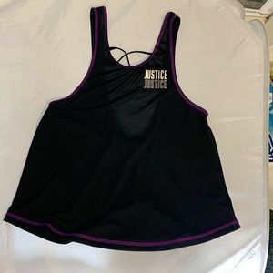 2/$5 SHIRTS - Justice tank top